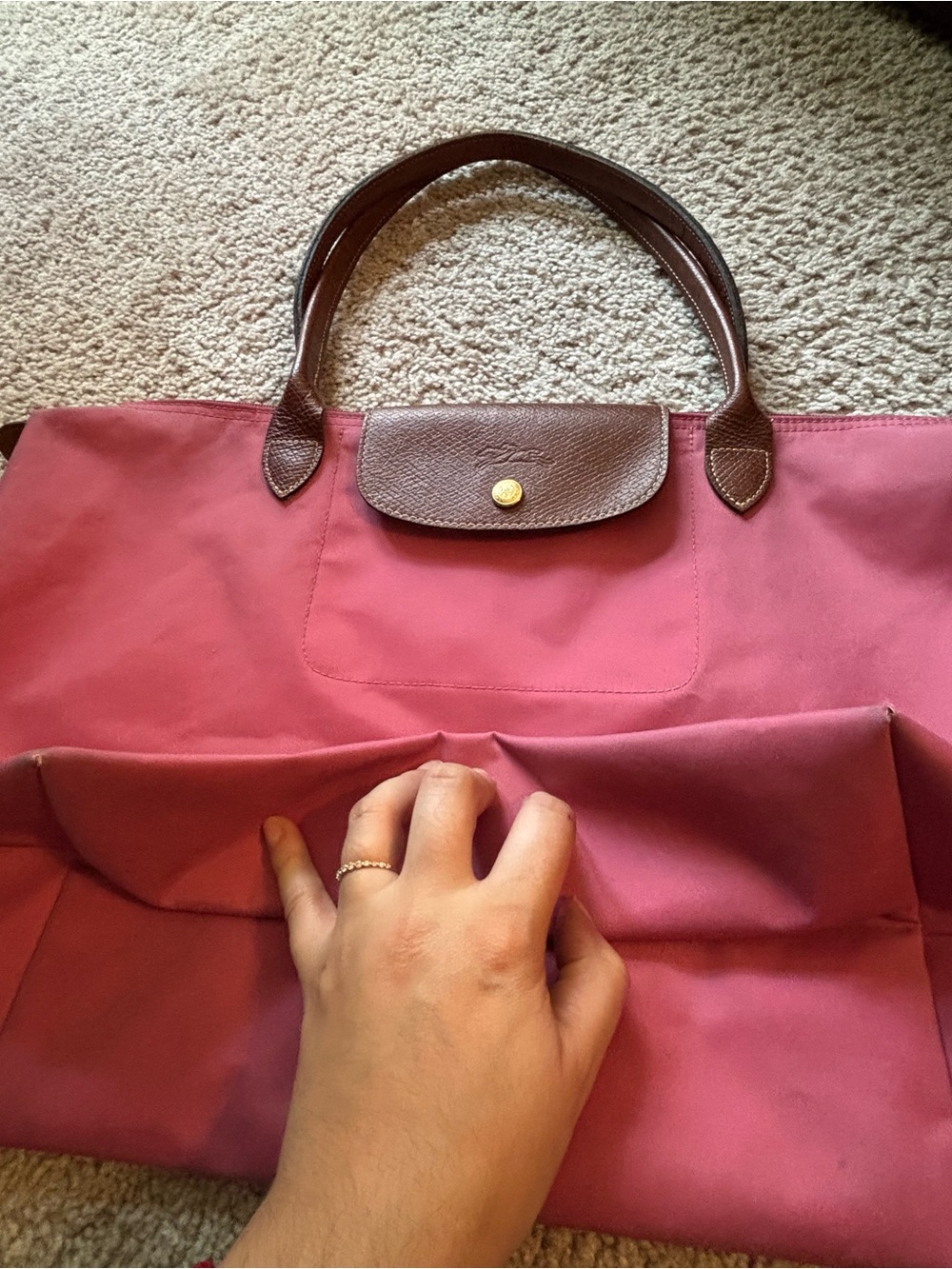 Longchamp Le Pliage Tote View 2
